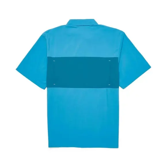 Cotopaxi Mens Sumaco Short Sleeve Shirt Lake Waterfall UPF50+ $85 MSRP XXL 2XL